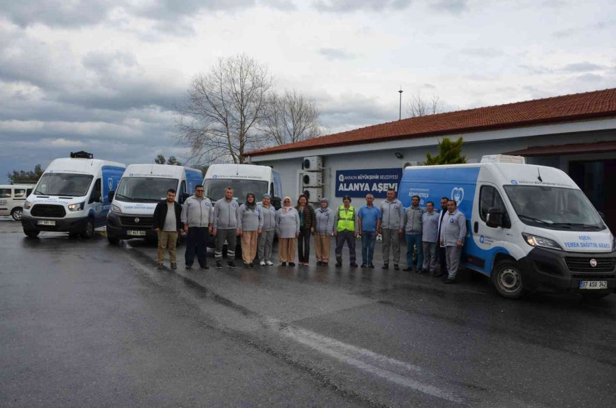 Alanya’da 145 Bin 139 Kişilik Sıcak Yemek Ulaştırıldı