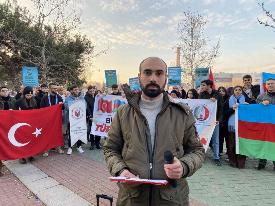 Eskişehir Azerbaycanlılar Derneği Gençlik Kolları Ekolojik Teröre Karşı Çıktı