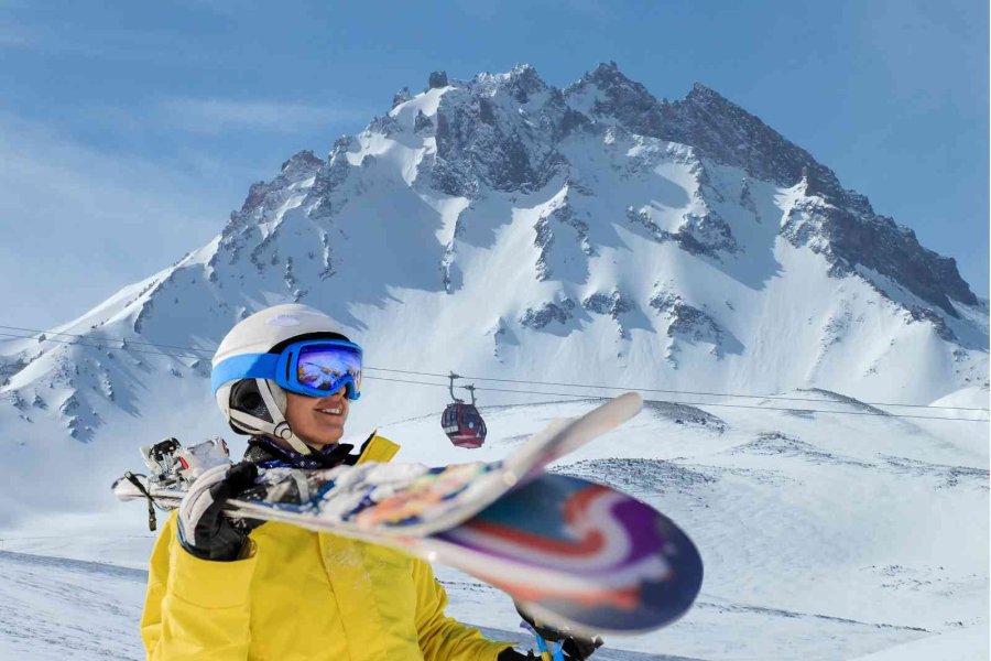 Erciyes’te Hem Dünya Şampiyonası Hem De Kış Festivali