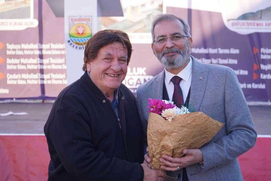 Tarsus’ta Toplu Açılış Heyecanı