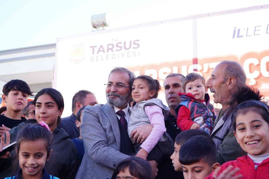 Tarsus’ta Toplu Açılış Heyecanı