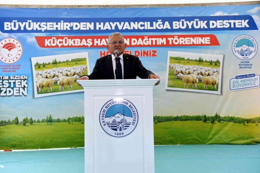 Başkan Büyükkılıç’tan Tarım Ve Hayvancılığa 100 Milyon Tl’nin Üzerinde Yatırım