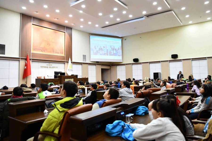 Eko-okullar “çevre Çocuk Meclisi” Başkanını Seçti