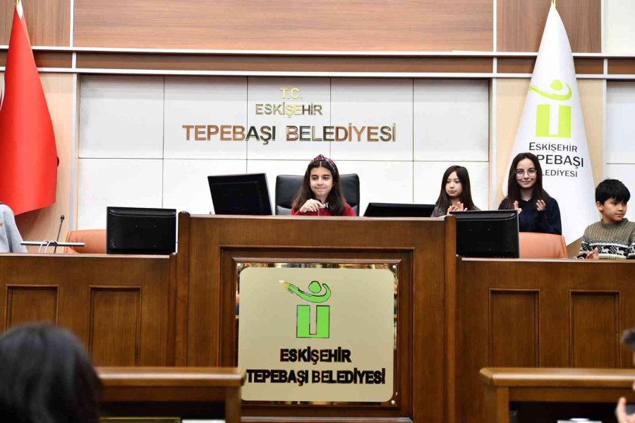 Eko-okullar “çevre Çocuk Meclisi” Başkanını Seçti