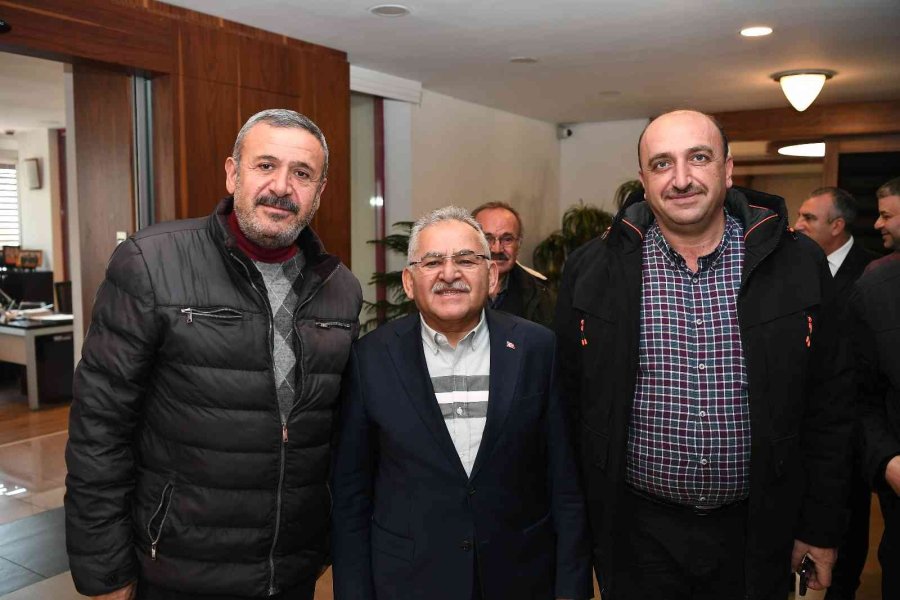 Büyükkılıç’tan 10 İlçenin Taşıma Kooperatifi Başkanlarıyla İstişare Toplantısı