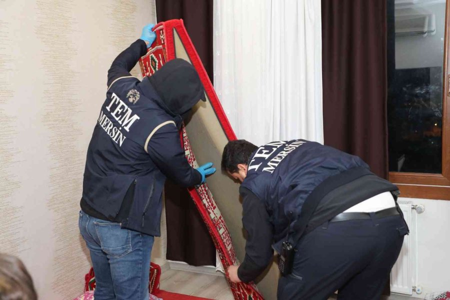 Mersin’de Deaş’a Şafak Operasyonu: Biri Fransız 9 Gözaltı