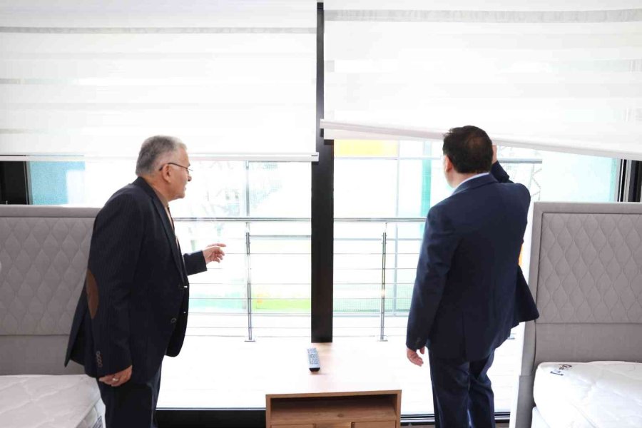 Başkan Büyükkılıç Ve Vali Çiçek’ten ‘insan’ Odaklı Projelere Ziyaret