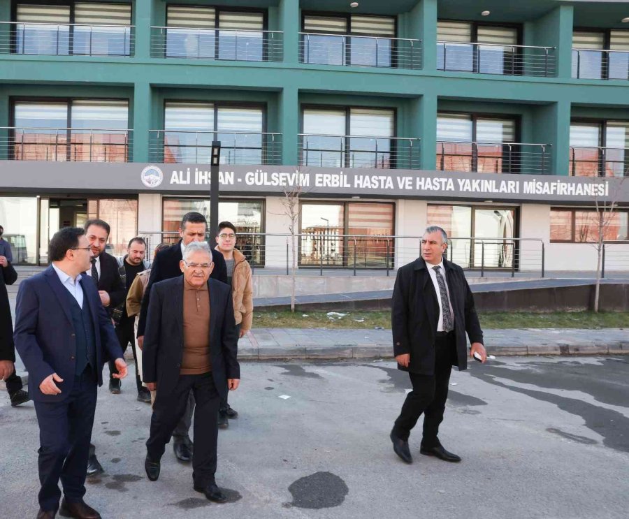 Başkan Büyükkılıç Ve Vali Çiçek’ten ‘insan’ Odaklı Projelere Ziyaret