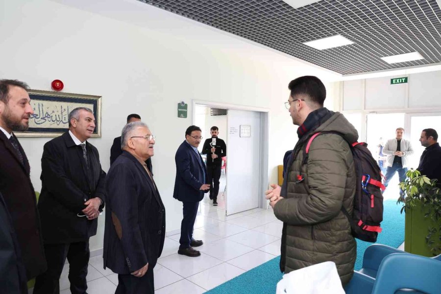 Başkan Büyükkılıç Ve Vali Çiçek’ten ‘insan’ Odaklı Projelere Ziyaret