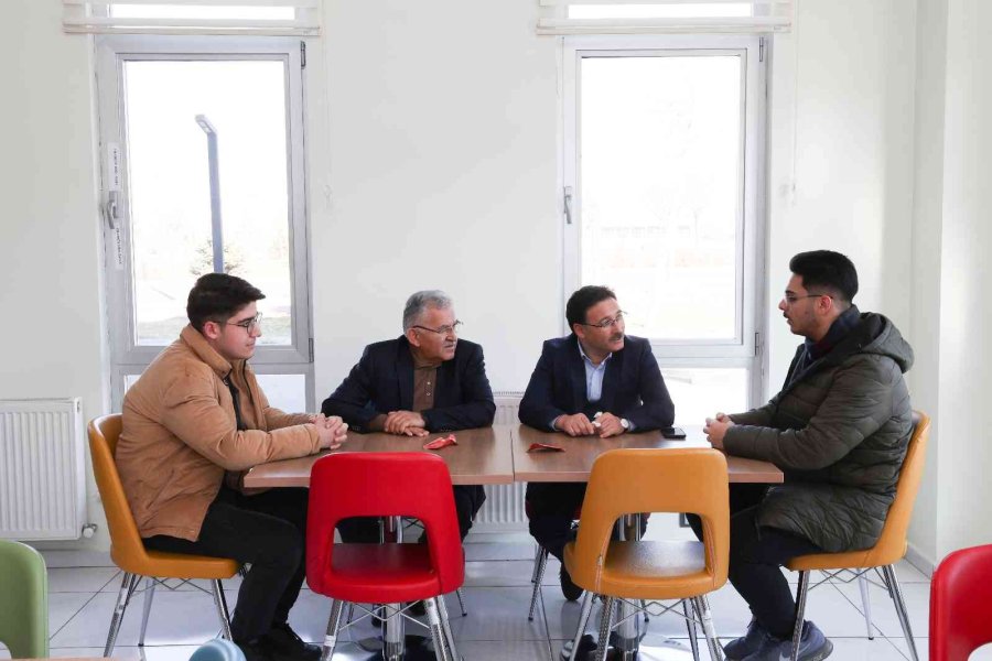 Başkan Büyükkılıç Ve Vali Çiçek’ten ‘insan’ Odaklı Projelere Ziyaret