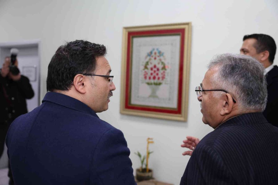 Başkan Büyükkılıç Ve Vali Çiçek’ten ‘insan’ Odaklı Projelere Ziyaret