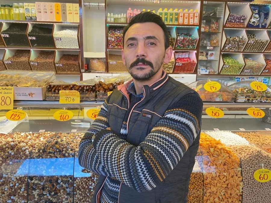 Kuruyemişçilerde "yılbaşı" Yoğunluğu