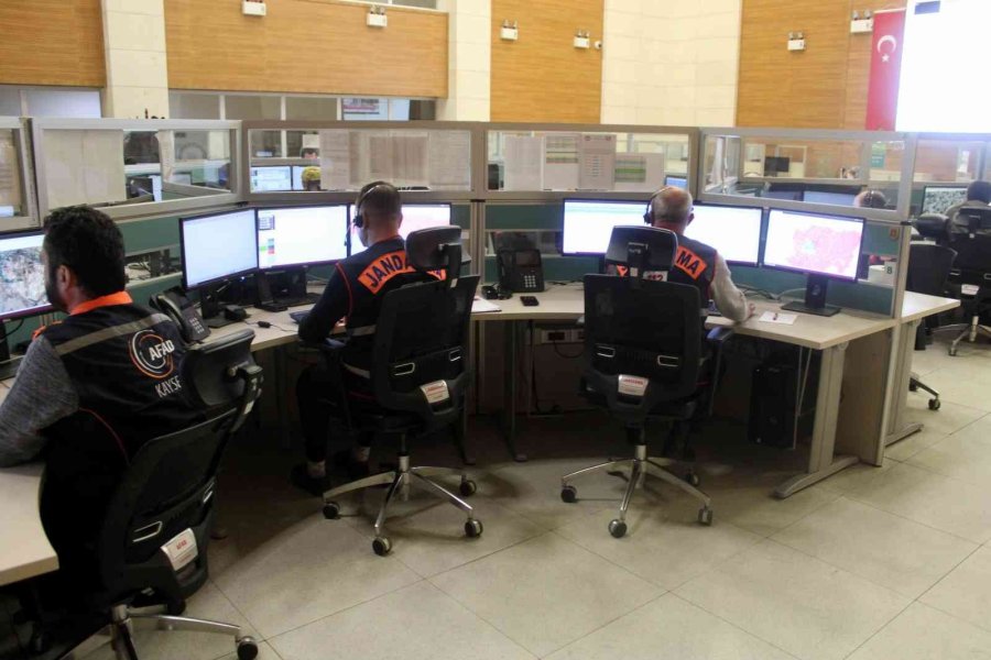 Kayseri 112 Acil Çağrı Merkezi 1 Milyon 650 Bin Çağrı Karşıladı
