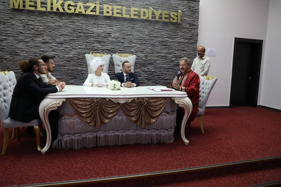 Melikgazi’de 2022 Yılında 3 Bin 978 Çift “evet” Dedi