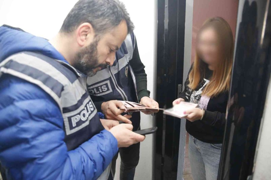 Polisten Günübirlik Konaklama Yapılan Adreslere Denetim