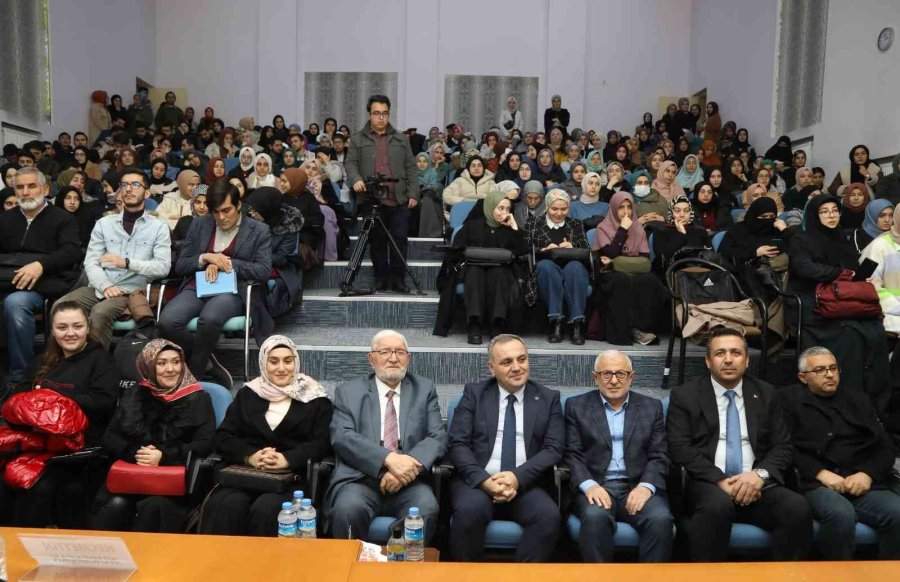 Emekli Diyanet İşleri Başkan Yardımcısı Necmettin Nursaçan, Erü’de Öğrenciler İle Buluştu