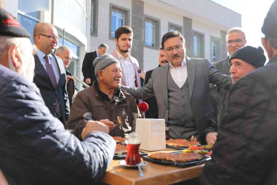 Vali Çiçek Yılın İlk Ziyaretini Bünyan’a Gerçekleştirdi