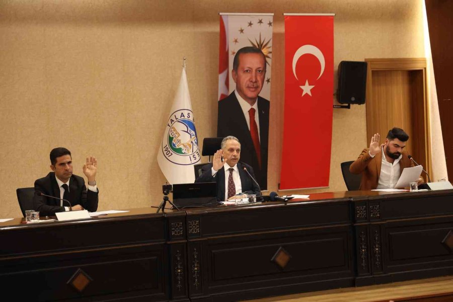 Talas Meclisi Yılın İlk Toplantısını Yaptı