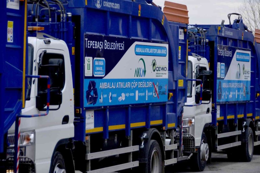 Tepebaşı’nda 2022’de Tonlarca Atık Kazanca Dönüştürüldü