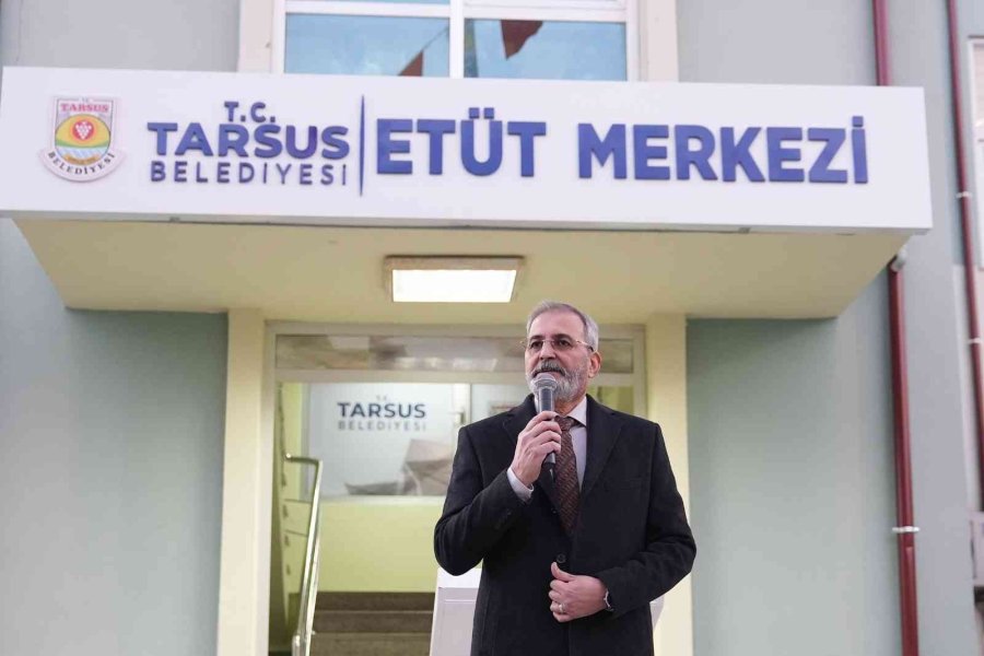 Tarsus’ta Etüt Merkezi Açıldı