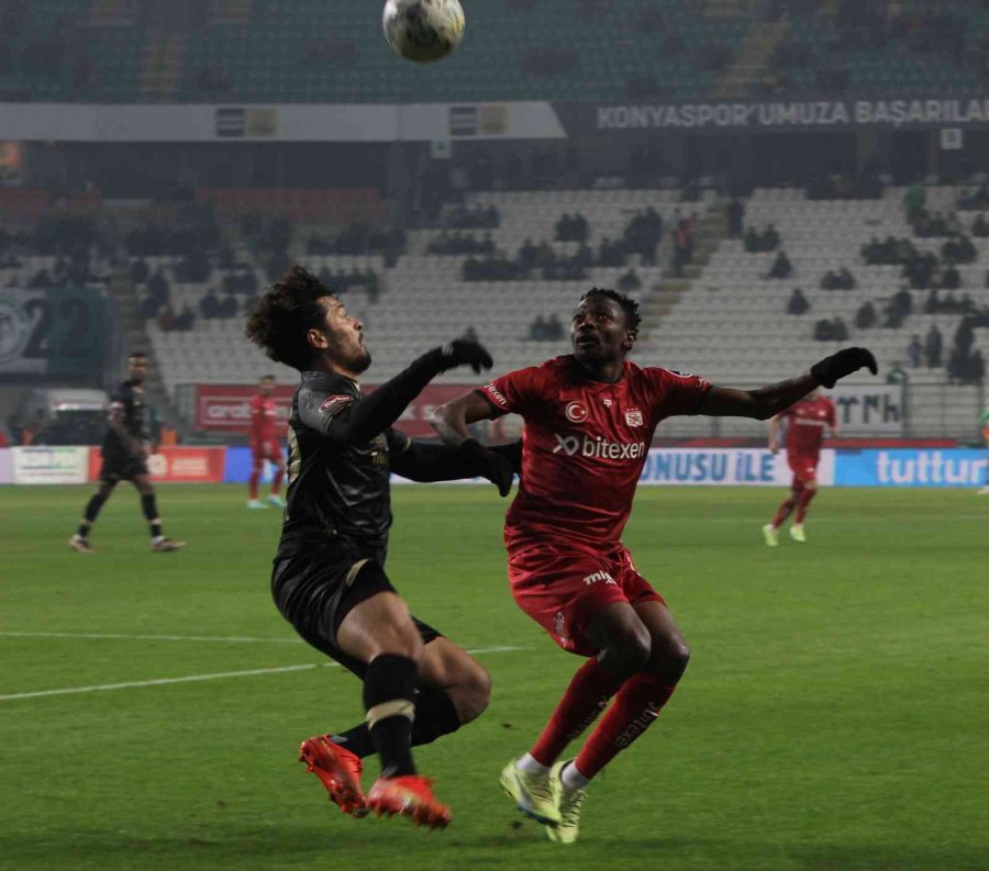 Spor Toto Süper Lig: Konyaspor: 2 - Sivasspor: 2 (maç Sonucu)