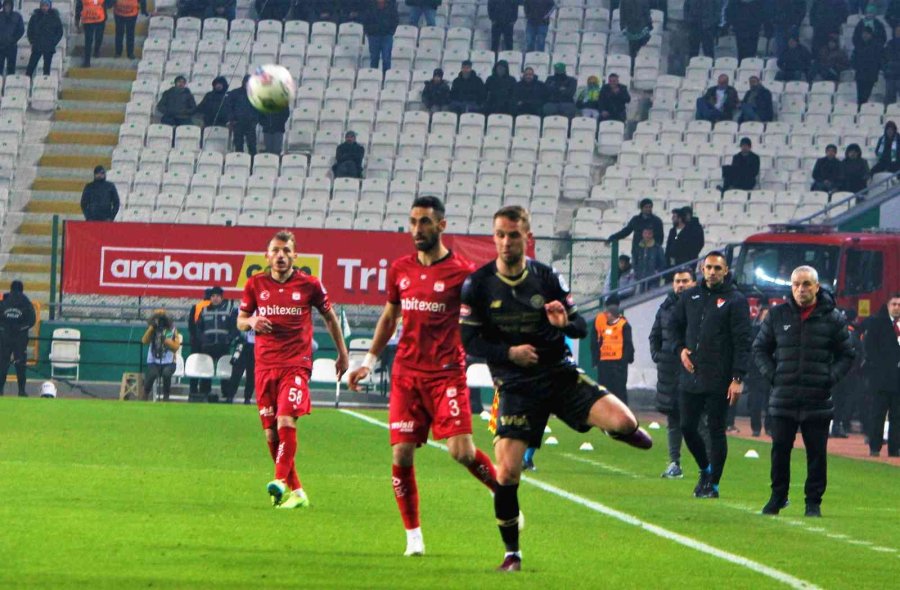 Spor Toto Süper Lig: Konyaspor: 2 - Sivasspor: 2 (maç Sonucu)