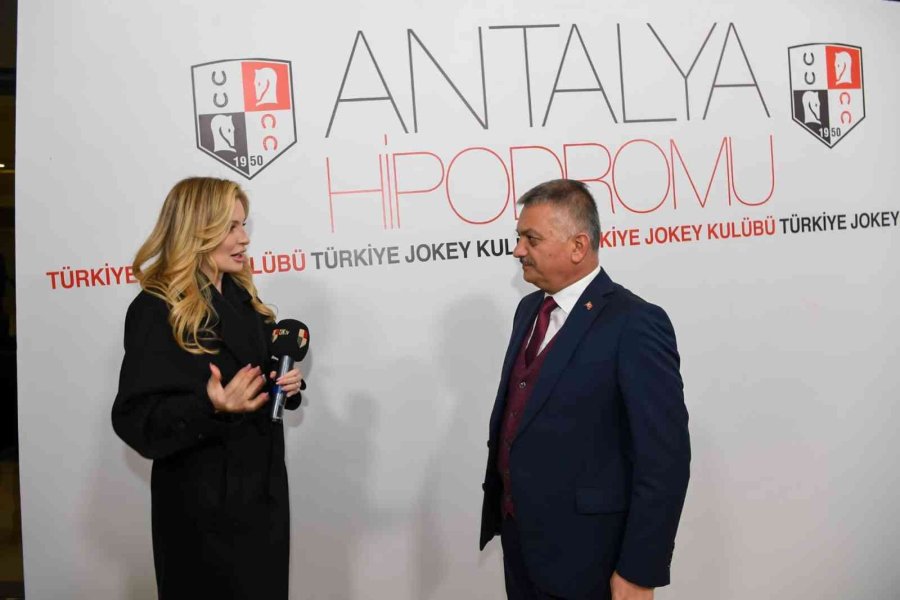 Antalya Hipodromu’nda Yılın İlk Yarışı “vali Koşusu” İle Gerçekleşti