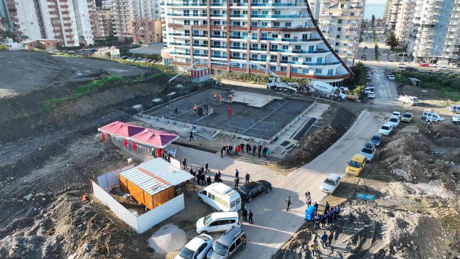 Mahmutlar Hüsnü Gönüllü Sağlık Ocağının Temeli Atıldı