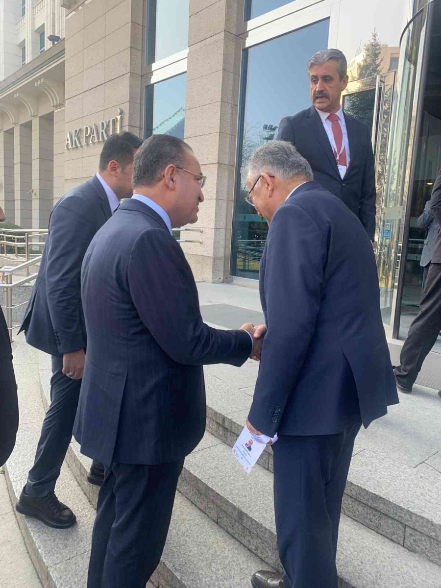 Başkan Büyükkılıç, Ankara’da 3 Bakanla Görüştü, Cumhurbaşkanı Erdoğan’ın Toplantısı’na Katıldı