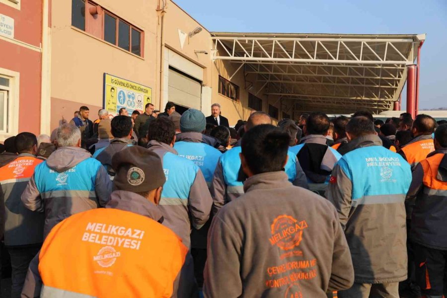 Melikgazi’de 250 Araç Ve 340 Personelle Kış Hazırlıkları Tamamlandı