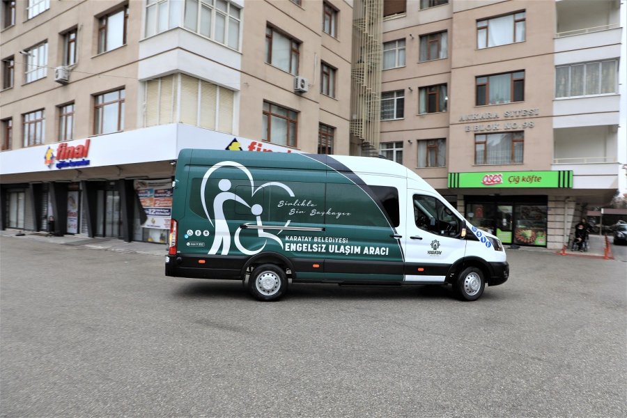 Karatay Belediyesinden “engelsiz Ulaşım Aracı”