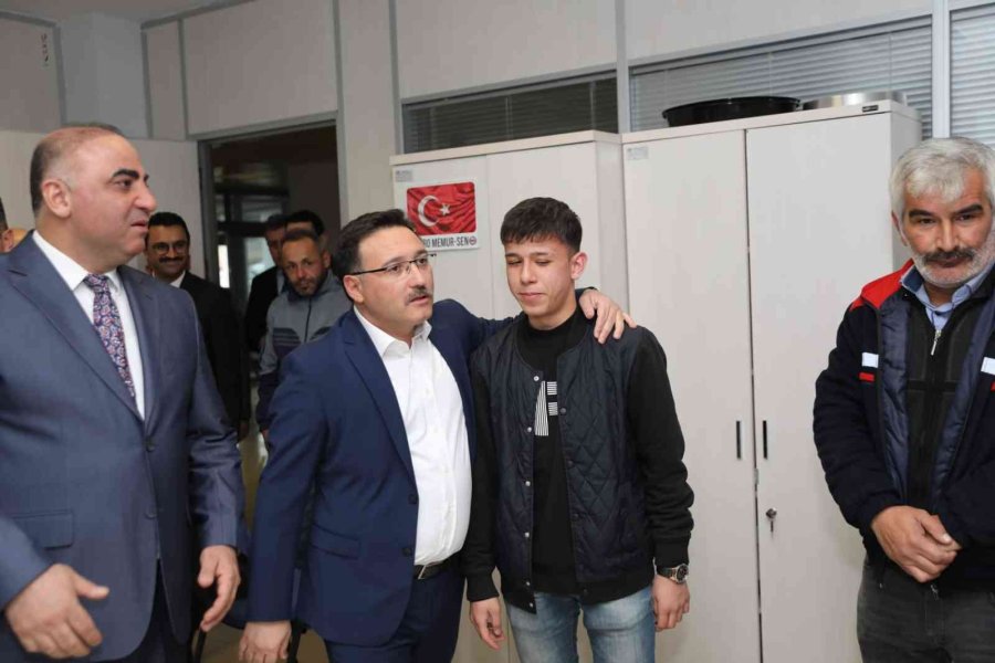 Vali Çiçek’ten Sgk’ya Ziyaret