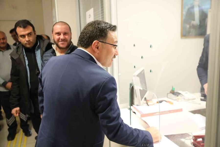 Vali Çiçek’ten Sgk’ya Ziyaret