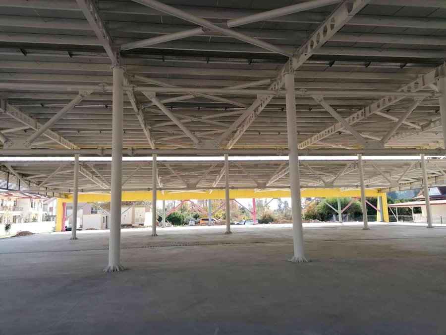 Kemer Belediyesi’nden Çamyuva’ya Kapalı Pazar Yeri