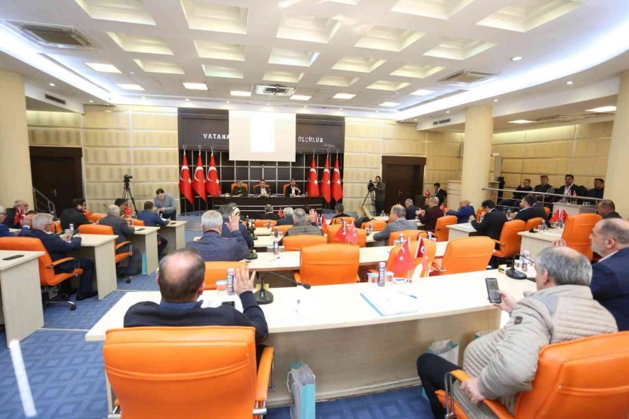 Kepez Belediyesi’nde 2023’ün İlk Meclis Toplantısı Yapıldı