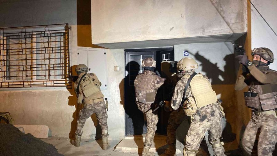 Mersin’de Pkk/kck’ya Gece Operasyonu: 8 Gözaltı Kararı