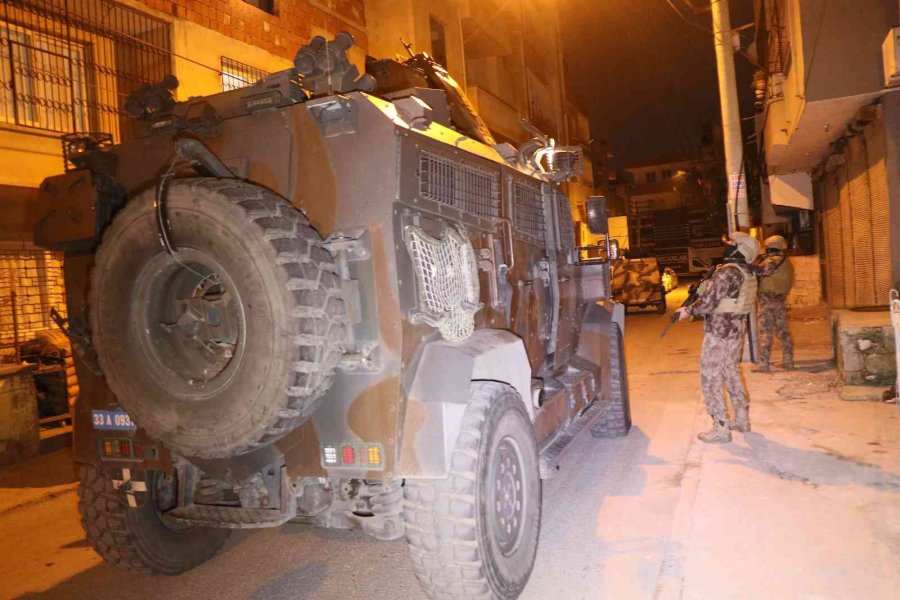 Mersin’de Pkk/kck’ya Gece Operasyonu: 8 Gözaltı Kararı