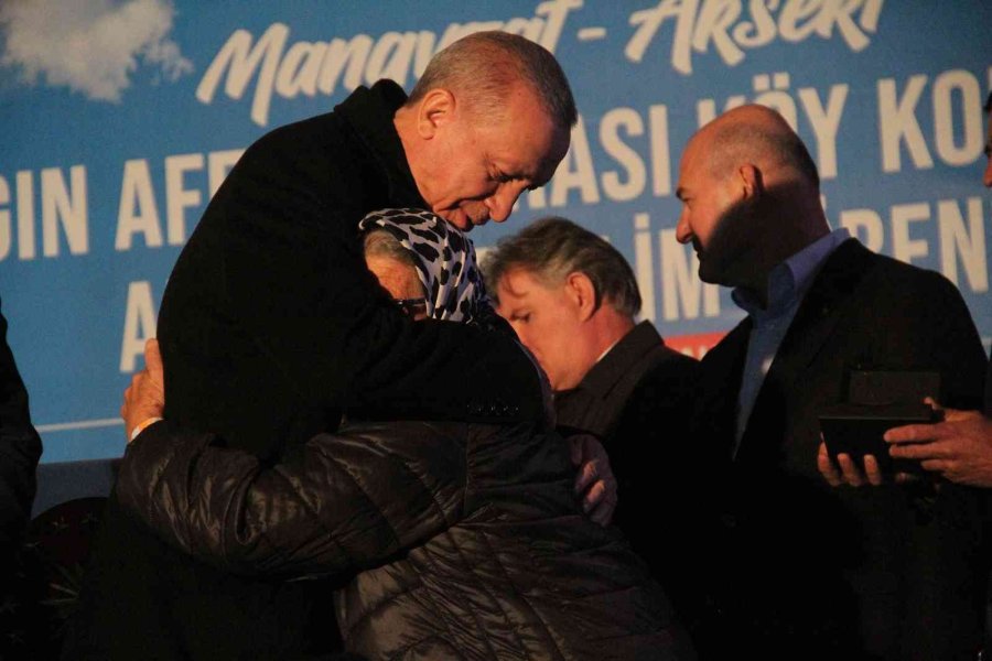 Cumhurbaşkanı Erdoğan’dan Manavgat’ta Yapılan Konutların Hak Sahiplerine Müjde