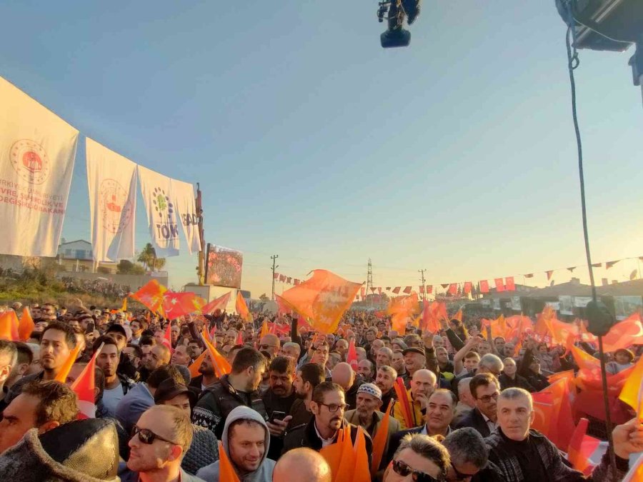 Cumhurbaşkanı Erdoğan’dan Manavgat’ta Yapılan Konutların Hak Sahiplerine Müjde