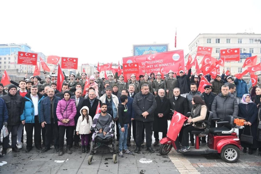 Başkan Büyükkılıç, Vali Çiçek İle Birlikte Sarıkamış Şehitlerini Anma Programı’na Katıldı
