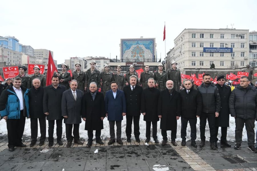 Başkan Büyükkılıç, Vali Çiçek İle Birlikte Sarıkamış Şehitlerini Anma Programı’na Katıldı