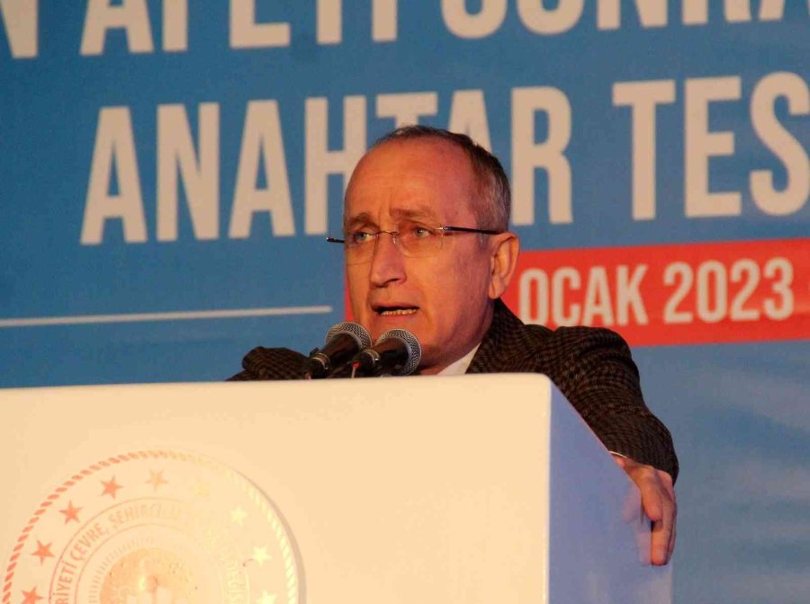 Cumhurbaşkanı Erdoğan’dan Manavgat’ta Yapılan Konutların Hak Sahiplerine Müjde