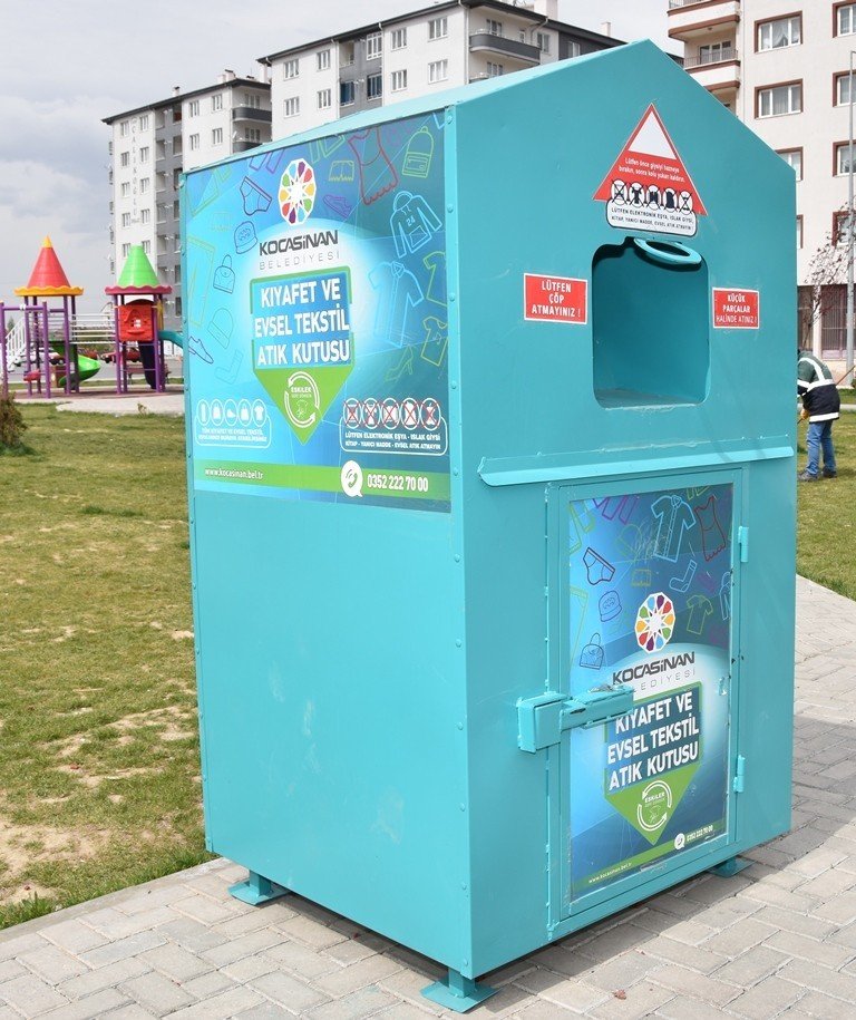 Kocasinan Belediyesi 228 Ton Kıyafet Atığını Geri Dönüşüme Kazandırdı