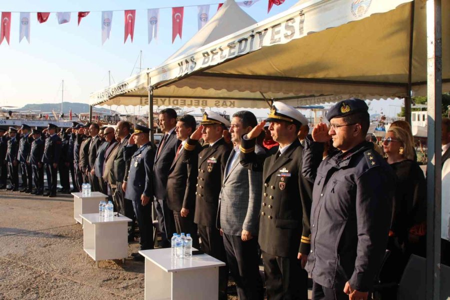 Topçu Yüzbaşı Mustafa Ertuğrul Ve Silah Arkadaşları Kaş’ta Etkinliklerle Anıldı