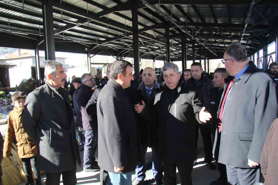 Bünyan Yeni Kapalı Pazar Yerine Kavuştu