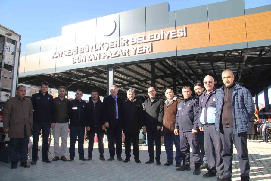 Bünyan Yeni Kapalı Pazar Yerine Kavuştu