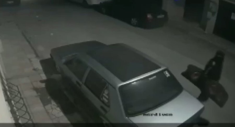 Oto Faresi Güvenlik Kameralarına Yakalandı