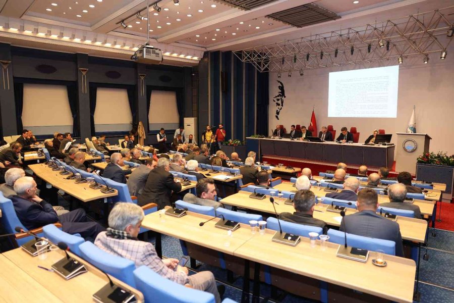 Büyükşehir Meclisi, 2023 Yılının İlk Toplantısını Yaptı