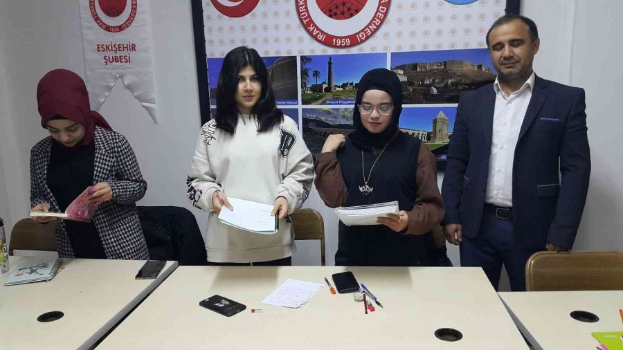 Eskişehir’de Yaşayan Iraklı Türk Öğrencilere İngilizce Kursu