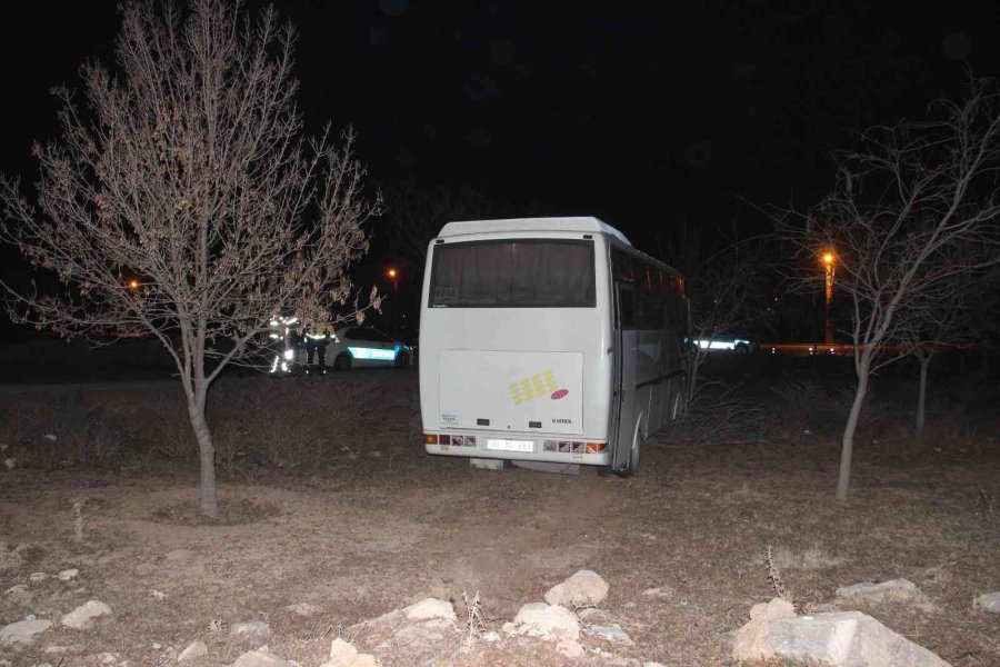 Karaman’da Freni Patlayan İşçi Midibüsü Şarampole Sürüklendi: 7 Yaralı